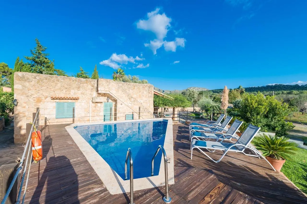 פורט ד'אלקודיה Villa Can Pau, Pool And Garden Close To The Beach ספרד