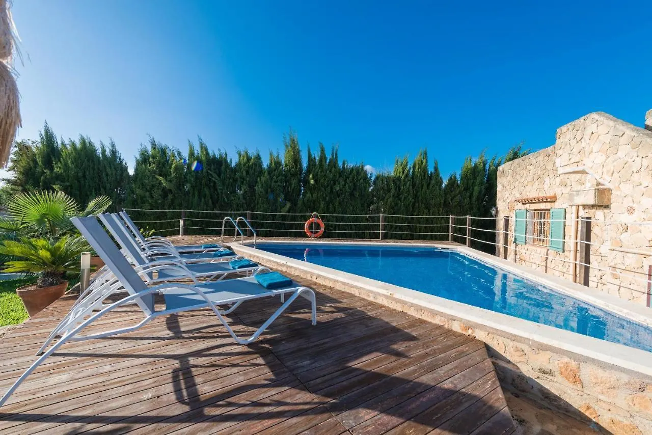 פורט ד'אלקודיה Villa Can Pau, Pool And Garden Close To The Beach